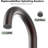 8 In Faucet for Sink 3 Hole , Brushed Gold Widespread Sink Faucet,with Stainless Steel Pop-up Drai-98930974