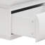 Commode 6 tiroirs pour chambre à coucher, commode blanche sans poignée, commode moderne 6 tiroirs avec rangement large (Même SKU: W757P235726)-884213147