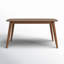 Table de salle à manger rectangulaire avec pieds fuselés l 59,06 po Gallman-292885318-349743370