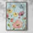 Wildflower Flutter II Framed Print - Solid Wood 47722-1297940041