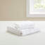 Grand tissé rayé 3 pièces avec attaches intérieures, taies décoratives et housse de couette de qualité avec rayures, microfibre nuage-129129138