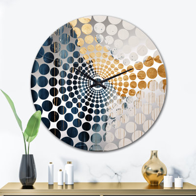 Kearon - Abstract Painting Wall Clock