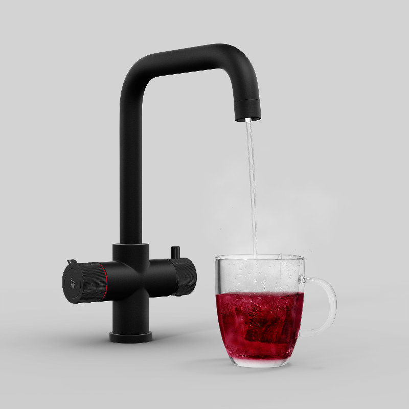 Fohen Kitchen Faucet, Matt Black