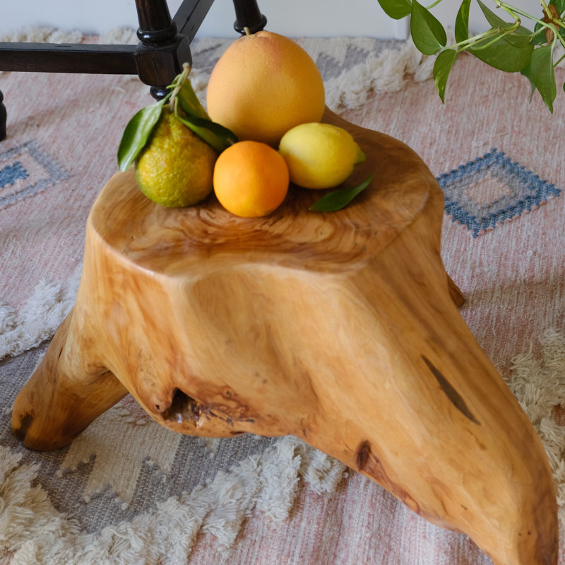 Solid Wood End Table, 40.6cm H x 40.6cm W x 40.6cm D