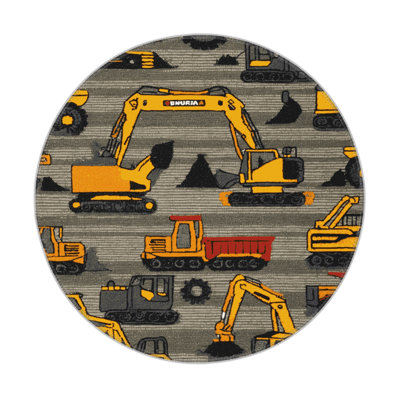 Tapis intérieur et extérieur gris Transport