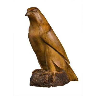 Aigle à finition bois
