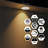 3-Inch 5CCT Rotatable LED Recessed Lights with J-Box, Dimmable, 2700K-5000K Selectable