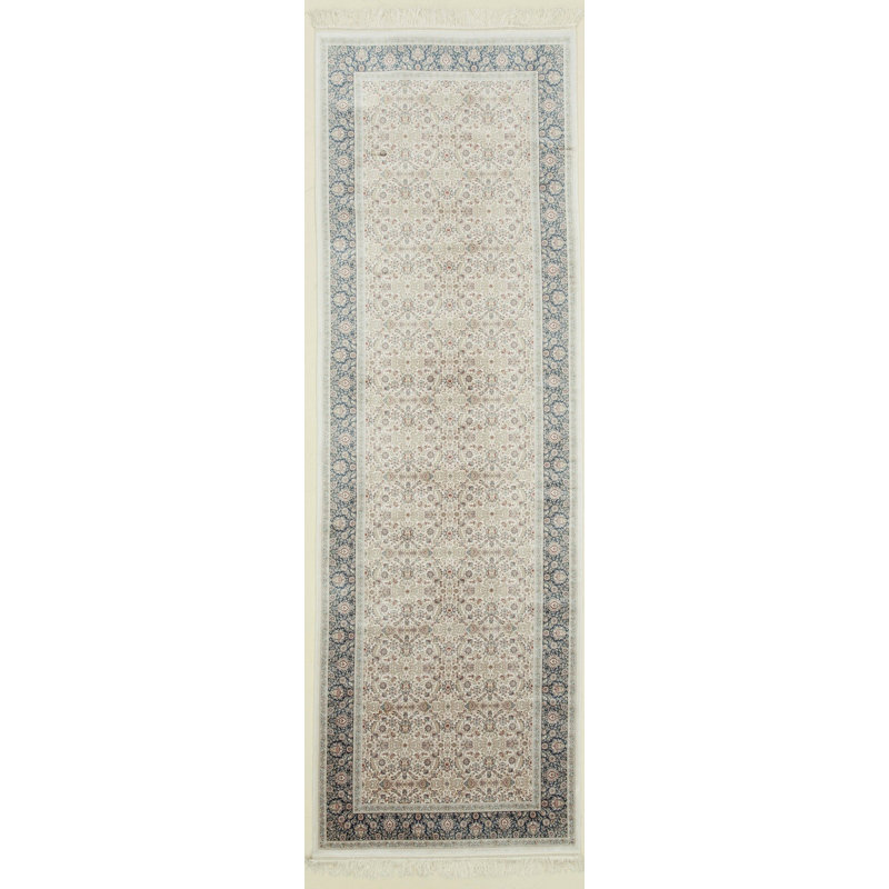 Antep Silk Rug, Runner 3'3" x 9'10"