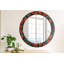 Huldar Glass Flat Wall Mirror-1948788886