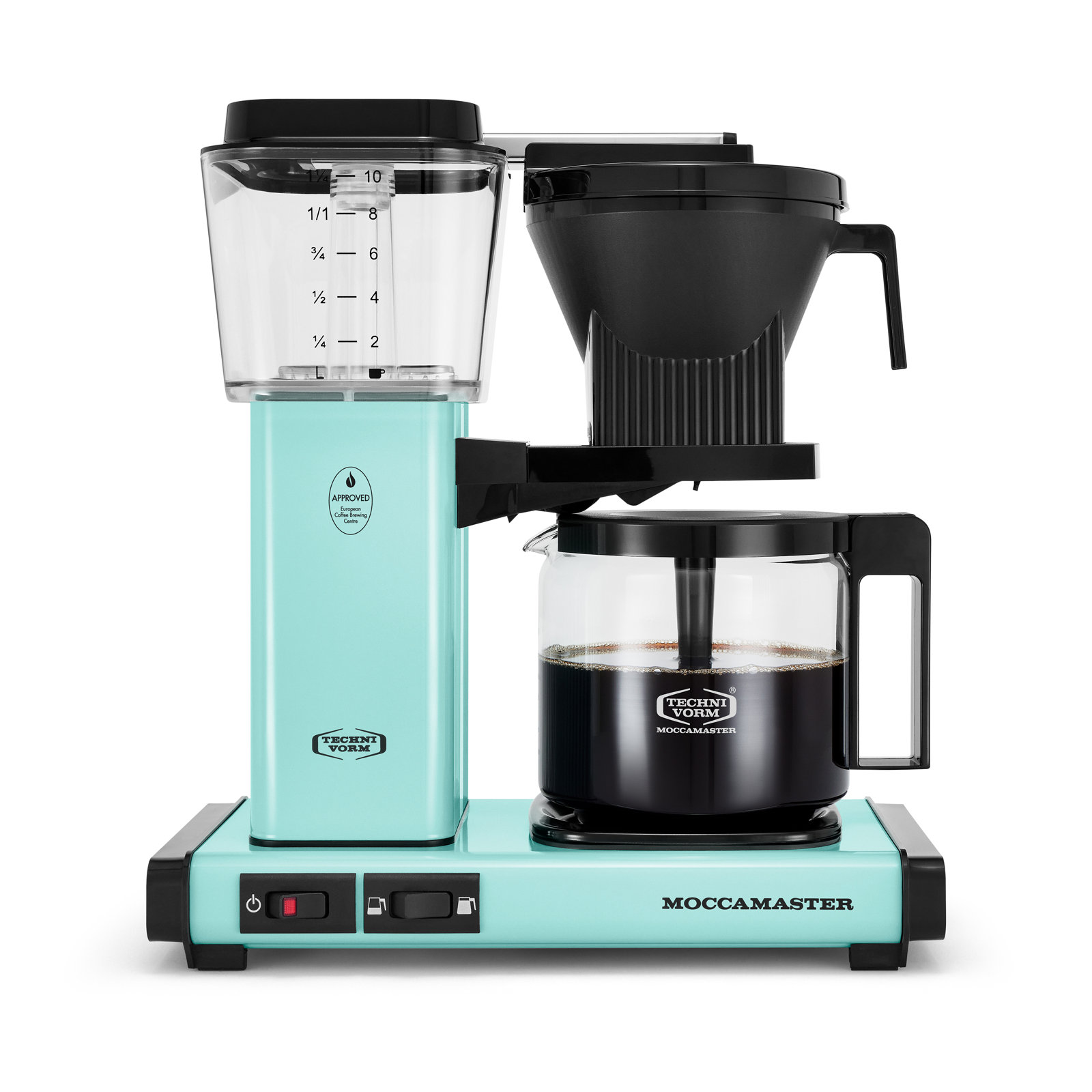 Moccamaster KBGV Select Coffee Maker, Turquoise