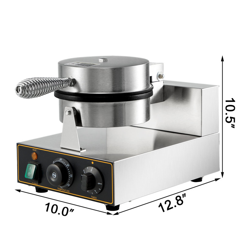 VEVOR 7.1'' Round Waffle Maker