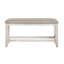 Banc de salle à manger à hauteur de comptoir de style moderne