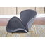 Chaise de salle à manger en velours Kuhlman-1076173862