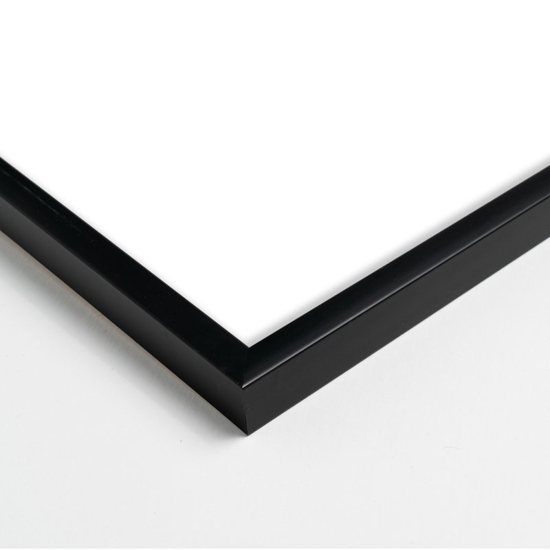 «Twist Series I Hawaiian Twist» par Jacques Pilon - impression encadrée, H 16 po x l 16 po x P 1,25 po, Noir