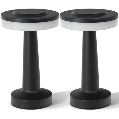 Ensemble de 2 lampes de table Bell + Howell Lexington à DEL rechargeables