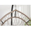 Chaise suspendue en osier avec support, hamac à bascule intérieur / extérieur, gris lin-794331359-794331355