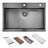 Didieu 36'' L Stainless Steel Kitchen Sink