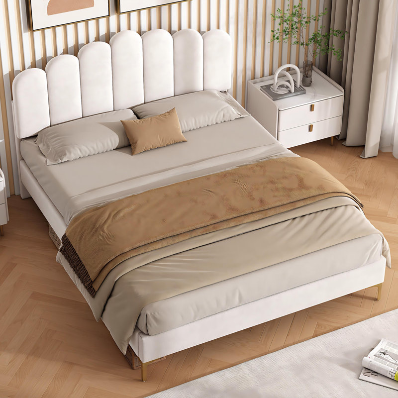 Upholstered Bed, Double (4'6)