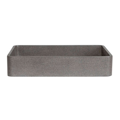 Chevington 12.88'' Concrete Rectangular Bathroom Sink