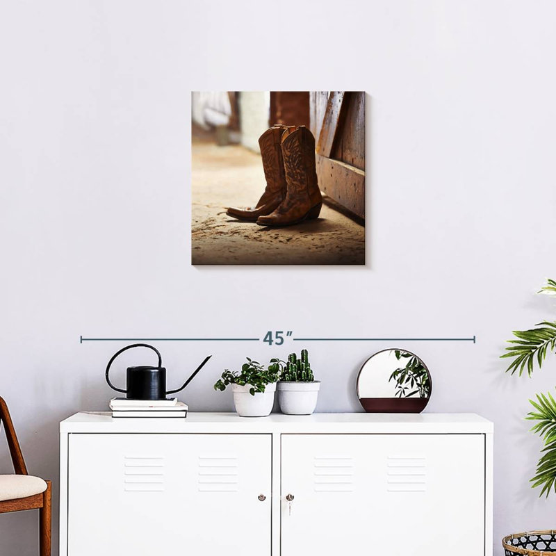 Lelar Barn Cowboy Boots, 20" H x 20" W