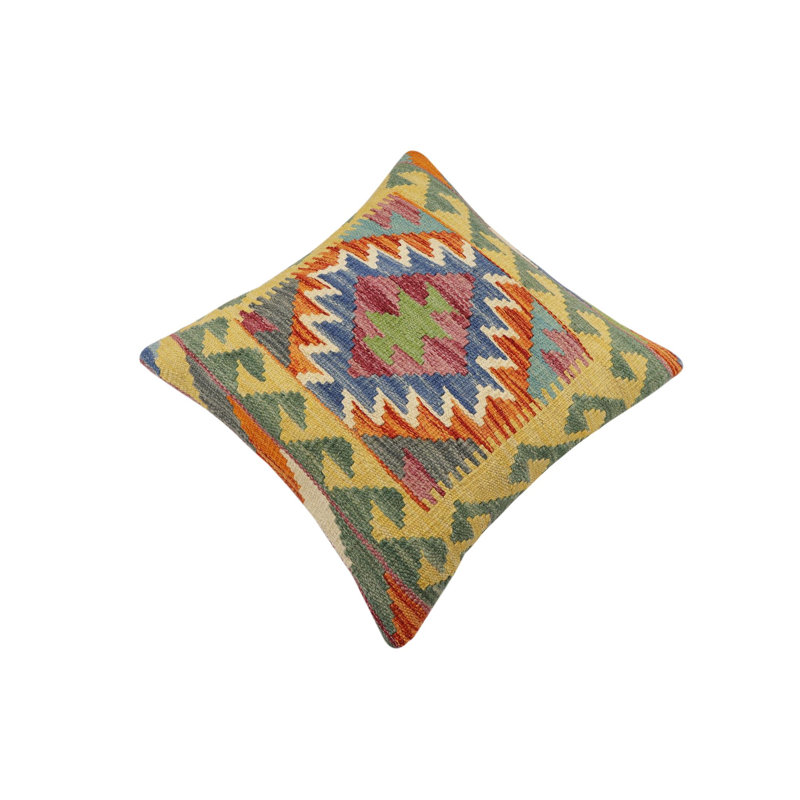 Housse et insert de coussin carré 100% laine
