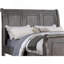 Tête de lit gris à tête de lit FB 1pc très grand lit californien avec mobilier de chambre à coucher en bois et finition chêne gris antique-1762800288-1762800291