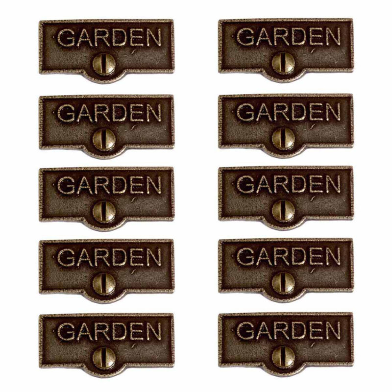 Plaque murale à bascule 1-gang de marqueurs de nom de jardin