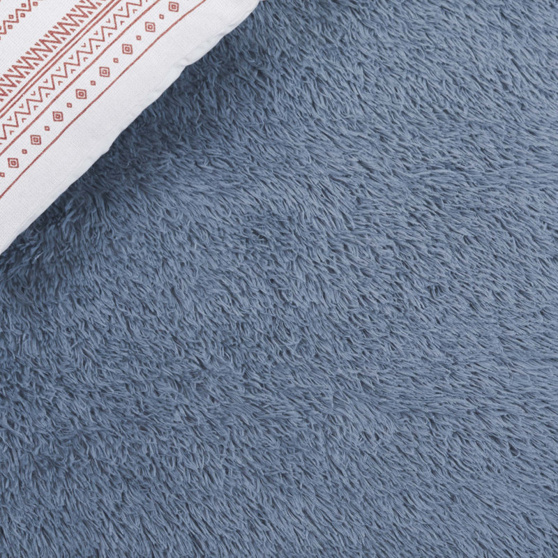 Zanaira Shag Performance Solid Color Rug, Rectangle 5' x 8'