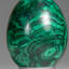 Genuine Polished Malachite Egg (363.2 Grams)