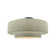 Radiance Ceramic Semi Flush Mount