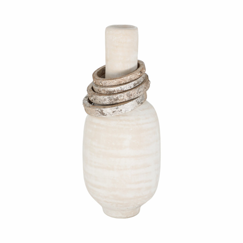 Ceramic/Porcelain Table Vase, 10"