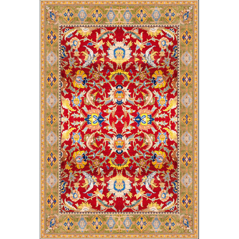Tapis de couloir luxueux, tissu 100% velours, 39,4 po x 59,1 po | Semelle antidérapante en coton, d'une hauteur de poils de 0,4 po | Antibactérien, lavable à la machine | Impression numérique 3D, design élégant pour le décor et le confort de la maison