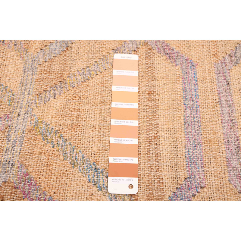 Palim Denizli brun clair Kilim 5 pi 5 po x 7 pi 5 po