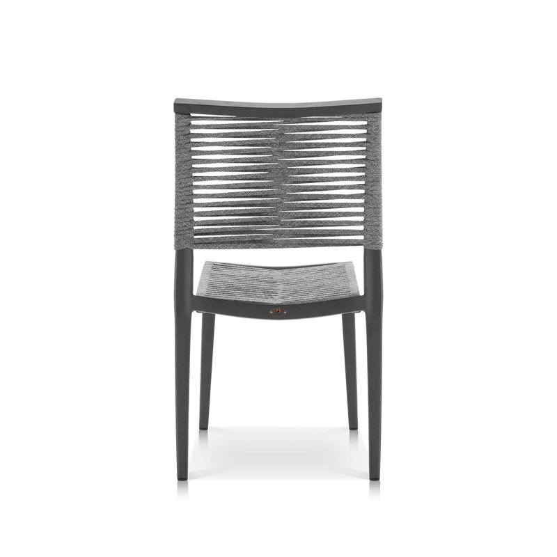 Chaise de salle à manger Chloe, Anthracite