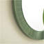 Miroir de 31 po Cyclis, miroir décoratif en polyuréthane à cadre vert épais, trois températures de couleur disponibles, convenant à la salle de bain, à la chambre à coucher, au salon, au couloir, au vestibule, etc.-1030203126