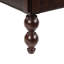 Table basse rectangulaire en bois avec tiroir de rangement, table de cocktail rétro avec pieds en bois massif en forme de gourde pour le salon, assemblage sans outils-1466238049