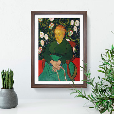 The Berceuse by Vincent Van Gogh - Picture Frame Painting