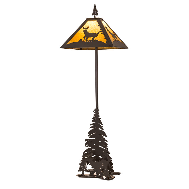 Lampe sur pied à hauteur de chevreuil 77 "