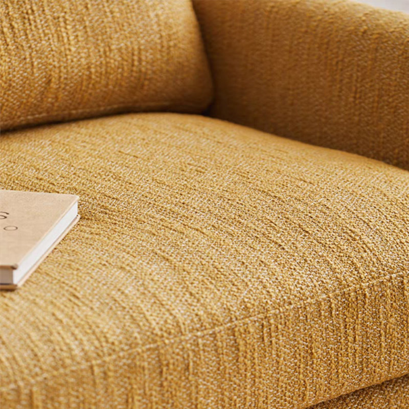 Minimalist Creamy Style Straight - layout Sofa