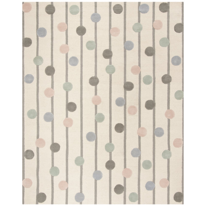 Wool Hand Tufted Area Rug, Rectangle 244 x 305 cm
