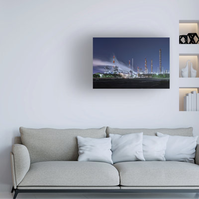 Tomoshi Hara Smoke Exhaust Canvas Art