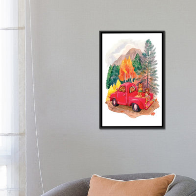 " Little Red Truck " by Penelopeloveprints