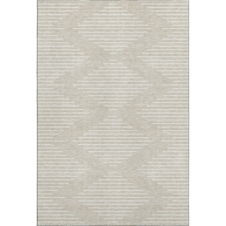 Premium Machine Washable Colmenero AMF1016 Geometric Rug
