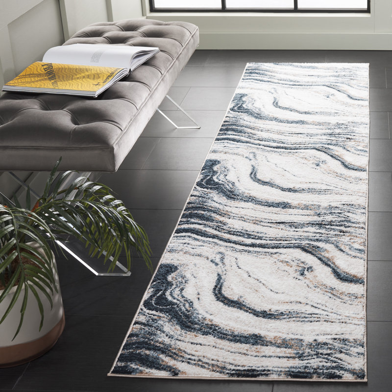 Tapis Yusef Performance Abstract, Tapis de couloir 2 pi x 8 pi