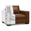 Novella Boutique 100% Top Grain Leather Chair, Made to Order-1461806251