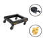 14.2cm H x 50.5cm W x 50cm D 180kg Platform Trolley