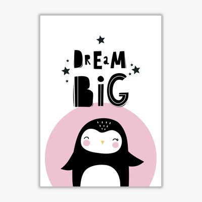 Dream Big Penguin - Print