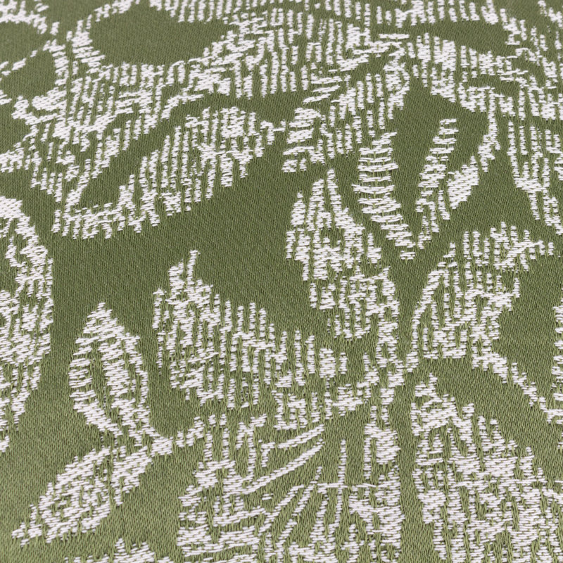 Bali Floral Square Cushion Cover, Green