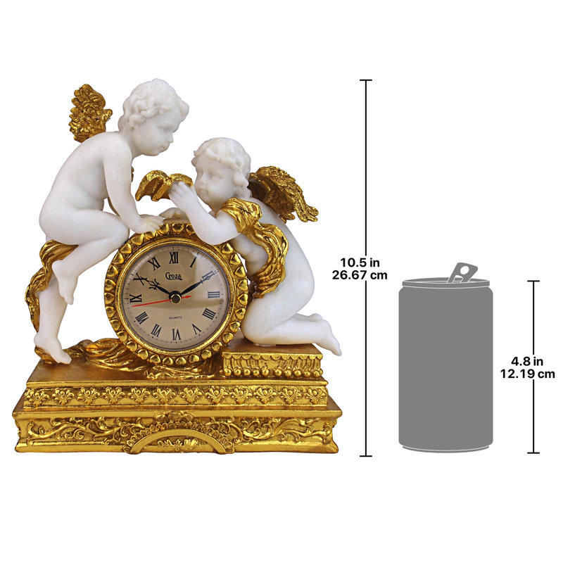 Horloge de manteau Samoset Carbonne Cherub