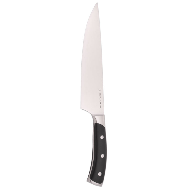 Couteau de chef 8 po Dura Living, Noir